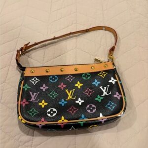 Multicolor Monogram Shoulder Bag